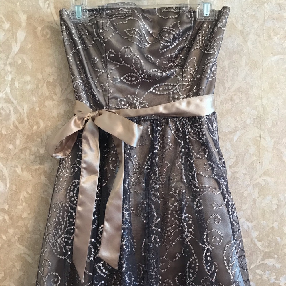 Strapless party dress